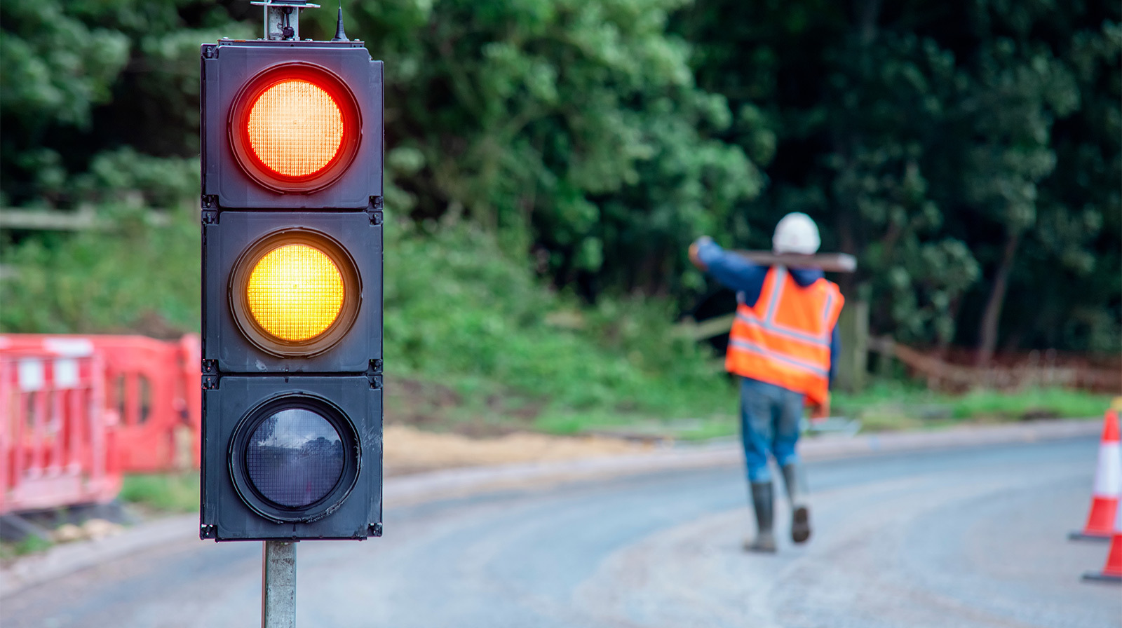 With tracking devices installed, mobile traffic lights became part of the connected fleet — visible and manageable in Wialon