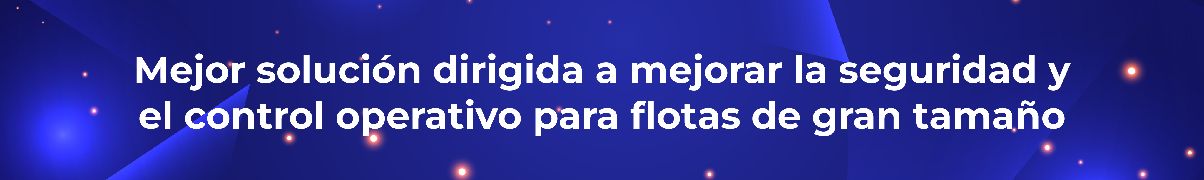 Mejor solución dirigida a mejorar la seguridad y el control operativo para flotas de gran tamaño