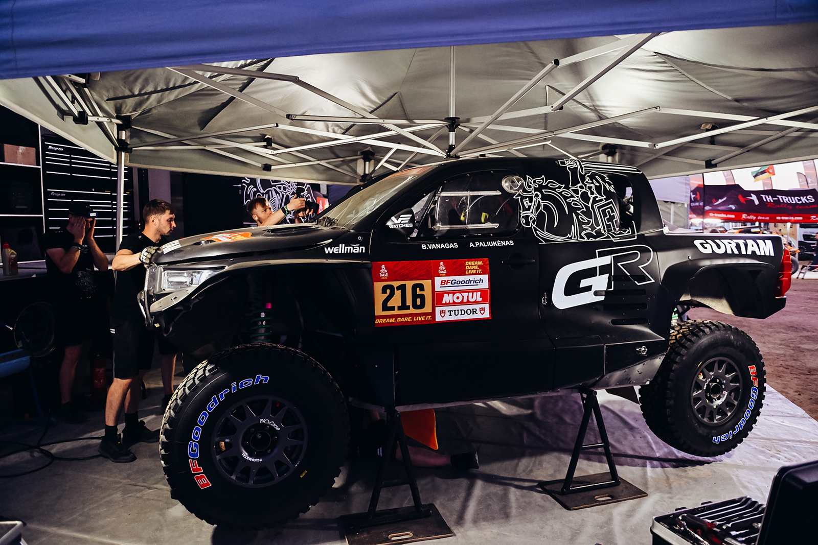 Wialon at the Dakar Bivouac 5