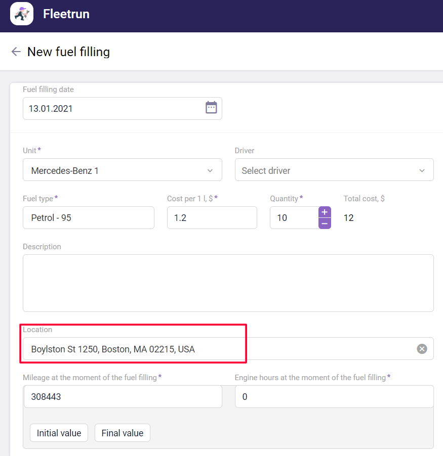 Les données de localisation