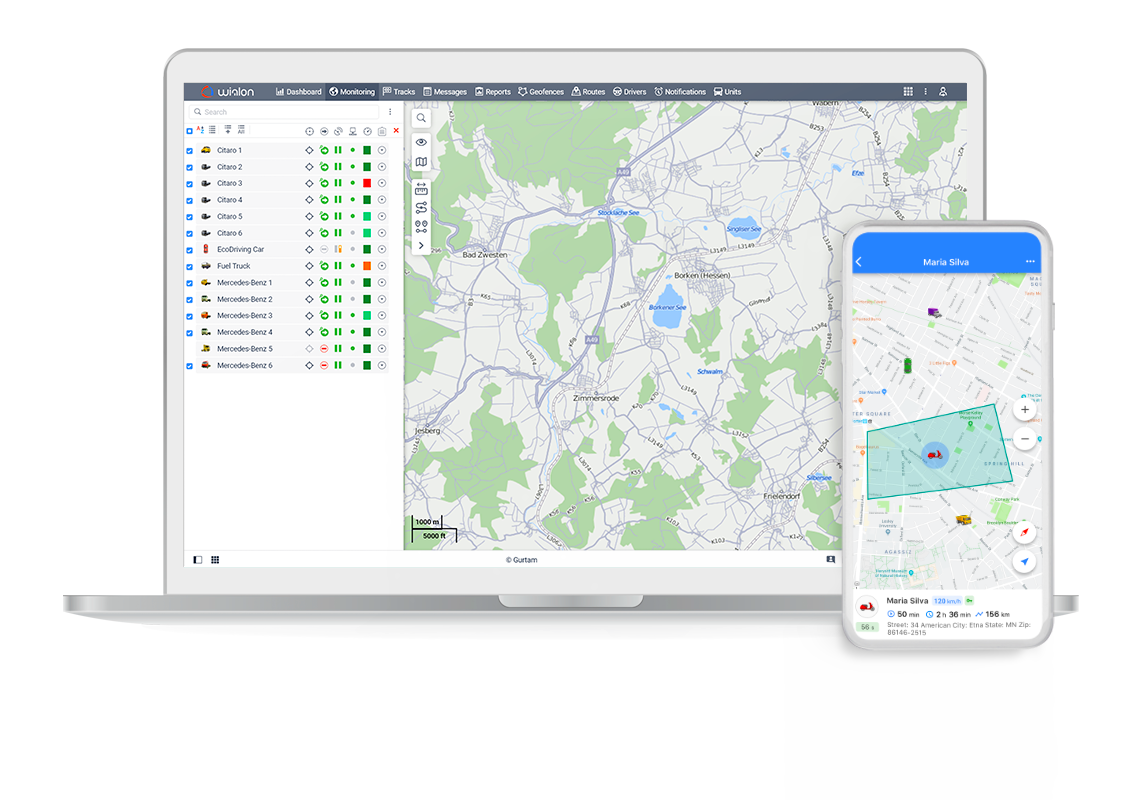 Wialon – the platform for GPS tracking and IoT