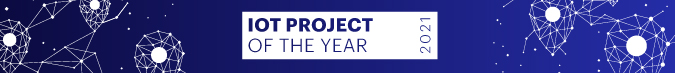 Banner IoT project of the year 2021