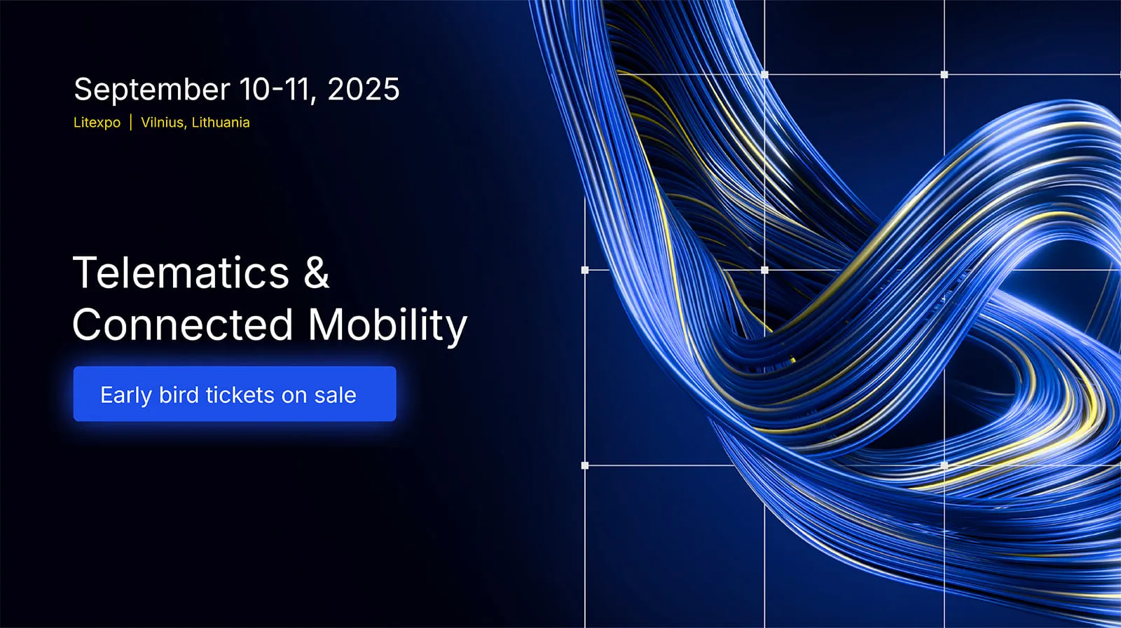 Early bird ticket sales now open for the Telematics and Connected Mobility conference