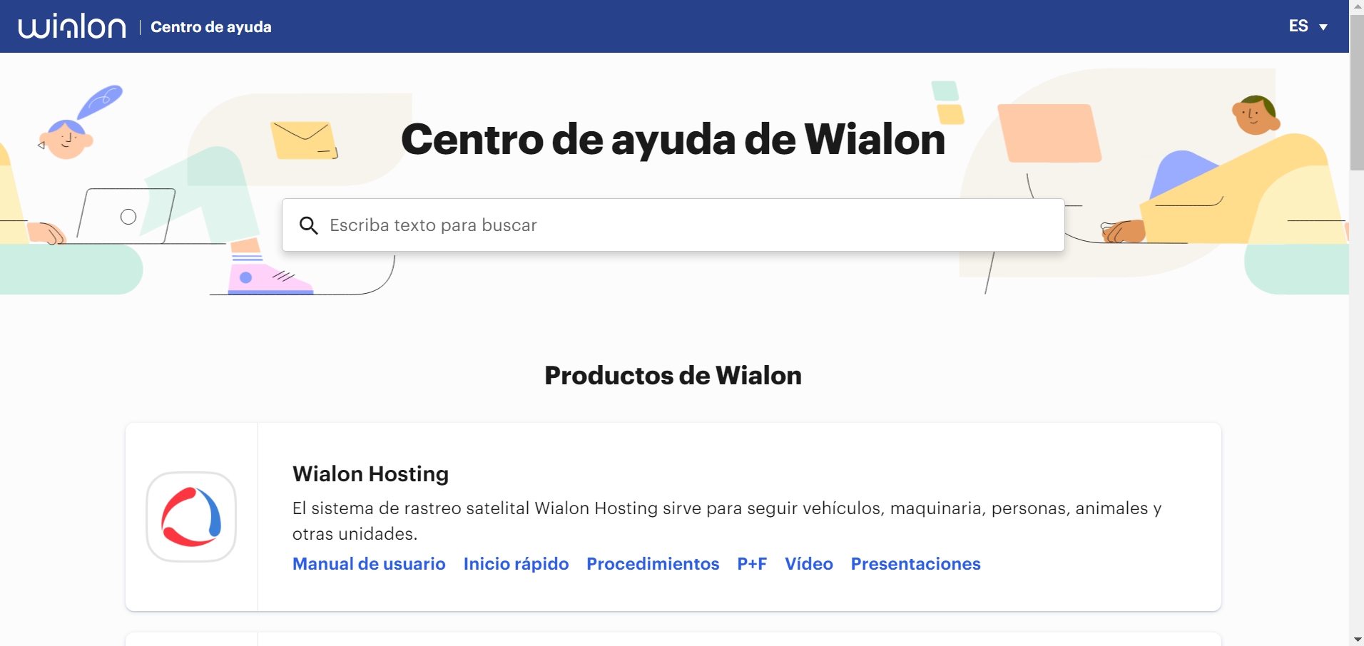 Centro de ayuda de Wialon