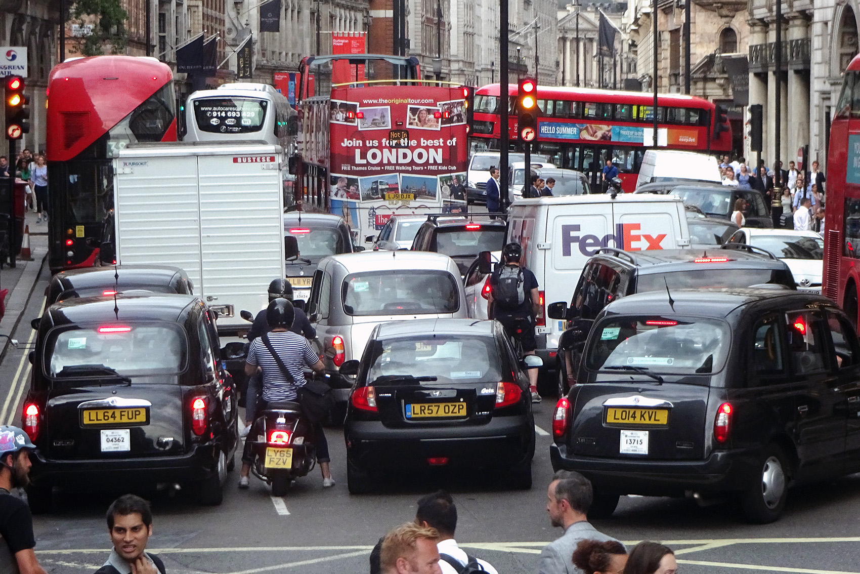 2 london traffic jams
