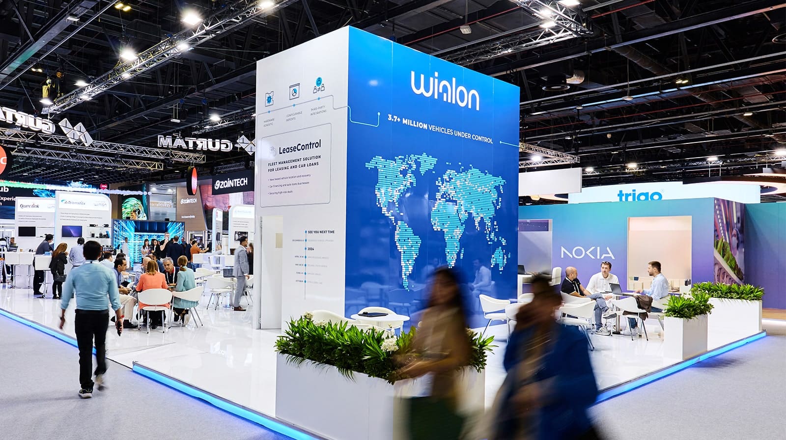Wialon's fleet management hub on GITEX GLOBAL 2023
